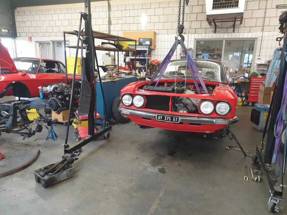 Casa Lancia. De werkplaats.